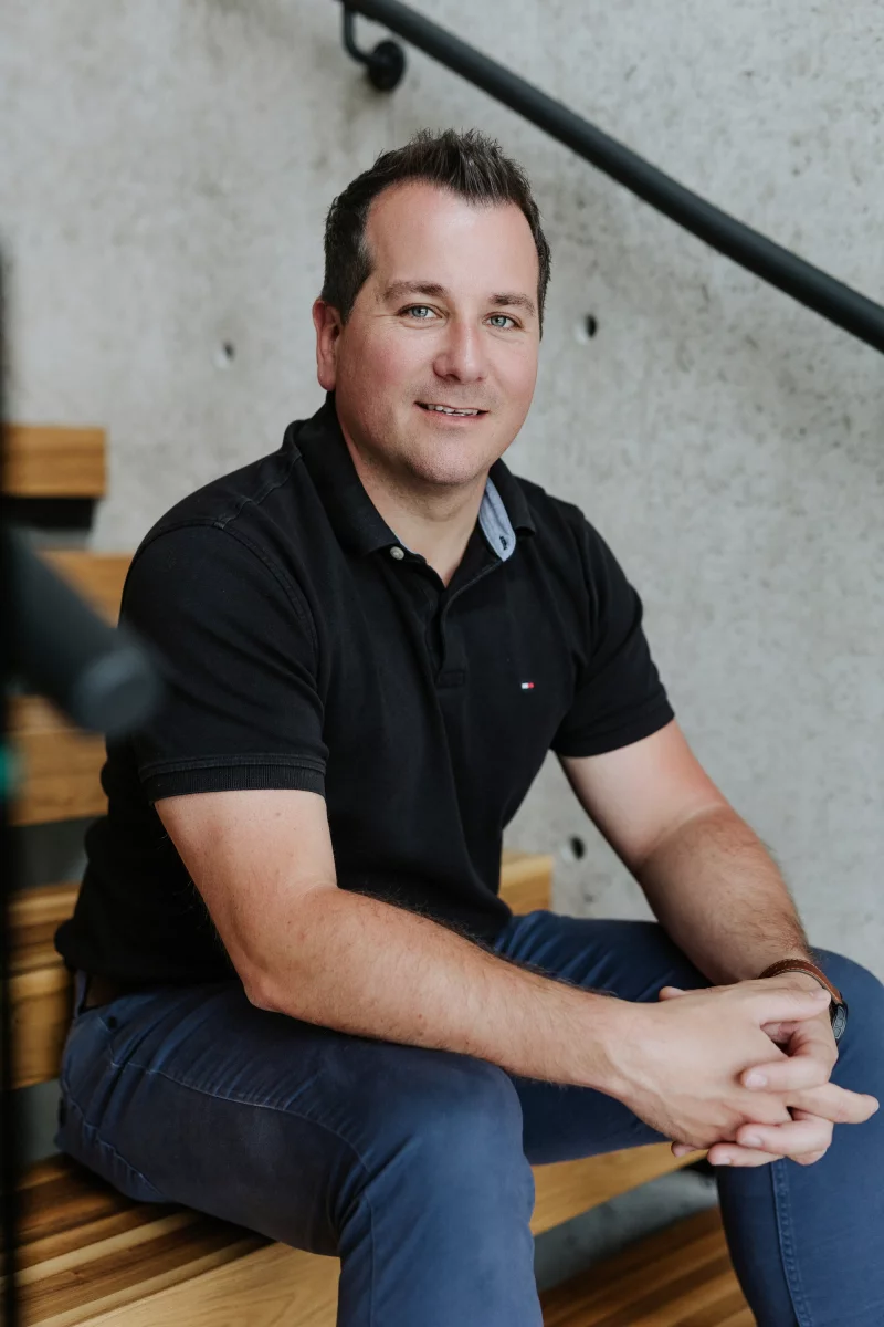 Nicolas Chartrand, chargé de projets chez BGC entrepreneur général Lanaudière