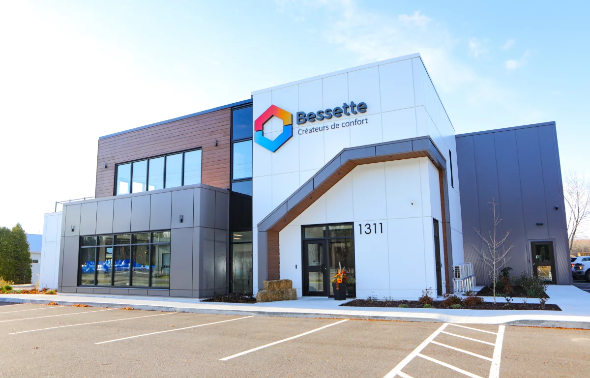 Bâtiment Bessette climatisation Joliette – projet commercial Gestion BGC