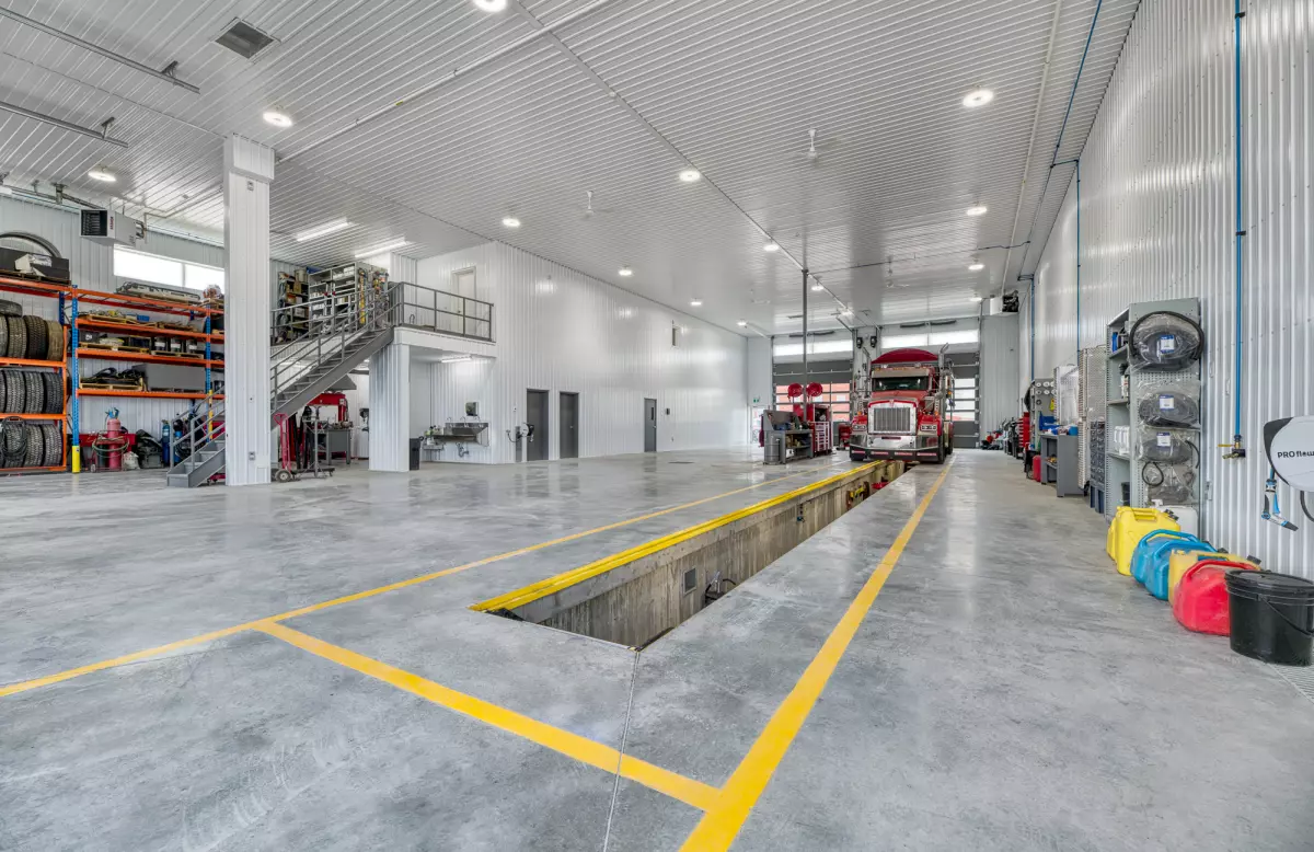 Fosse de maintenance Épandage YFL Joliette – construction industrielle Gestion BGC