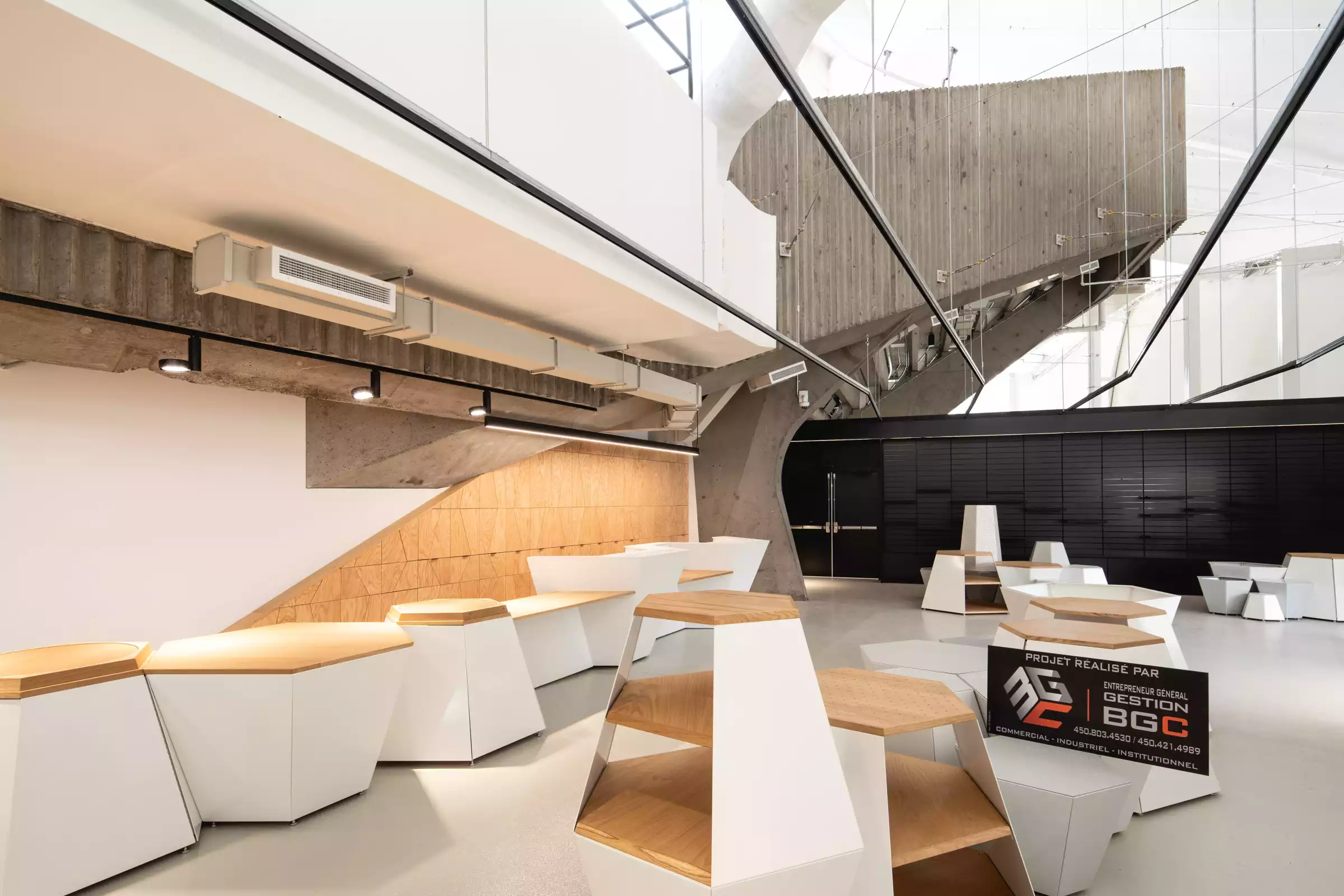 Projet Biodôme – construction commerciale par Gestion BGC entrepreneur général